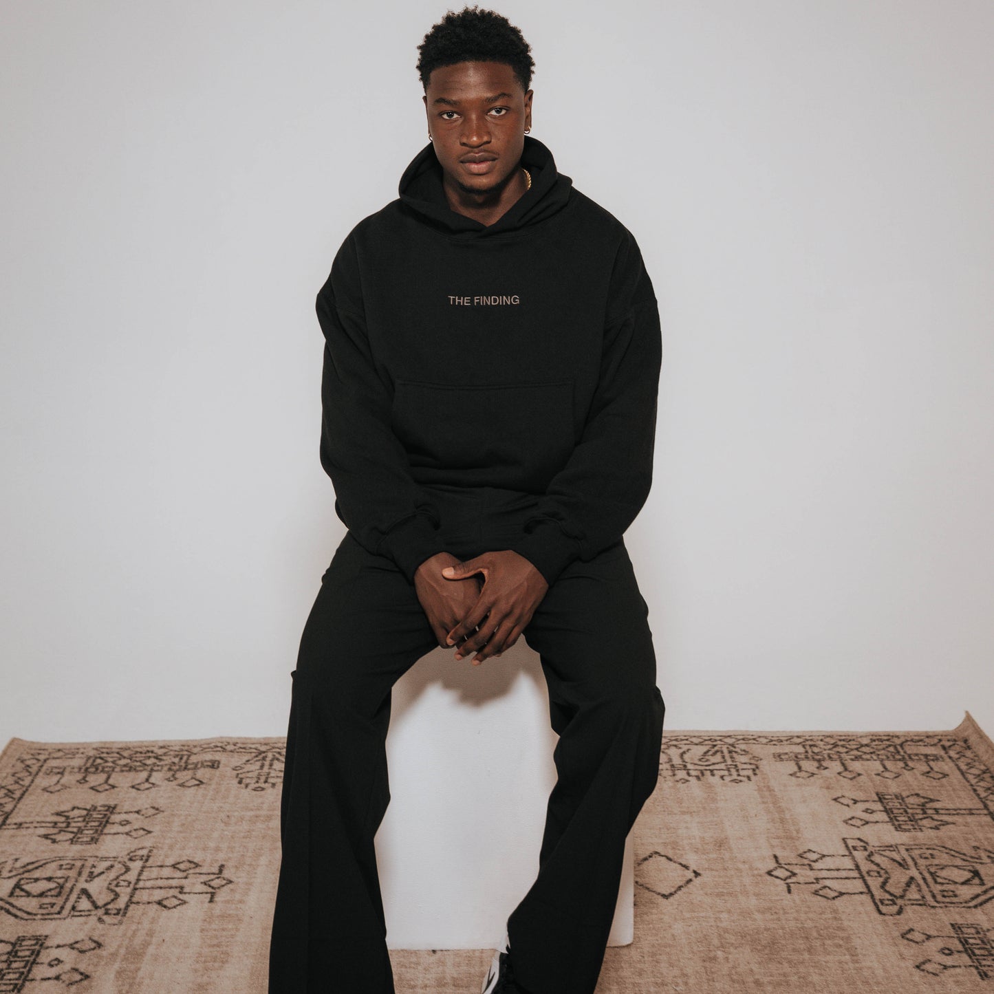 Embroidered Dove Hoodie